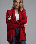 Open Front Batwing Sleeve Cardigan