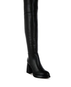 Nenana Faux Leather Knee-High Boots