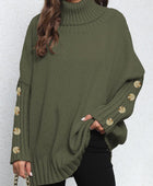 Turtleneck Long Sleeve Sweater