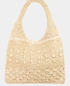 Fame Straw Braided Tote Bag - Body By J'ne