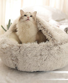 2 In 1 Dog And Cat Plush Bed - Body By J'ne