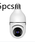 WiFi CAMERA 1080P Bulb 4X Zoom Camera E27 Home 5GWiFi Alarm Monitor - Body By J'ne