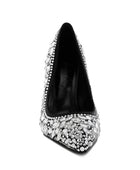 Iceout Diamante & Rhinestone Embellishments Pumps