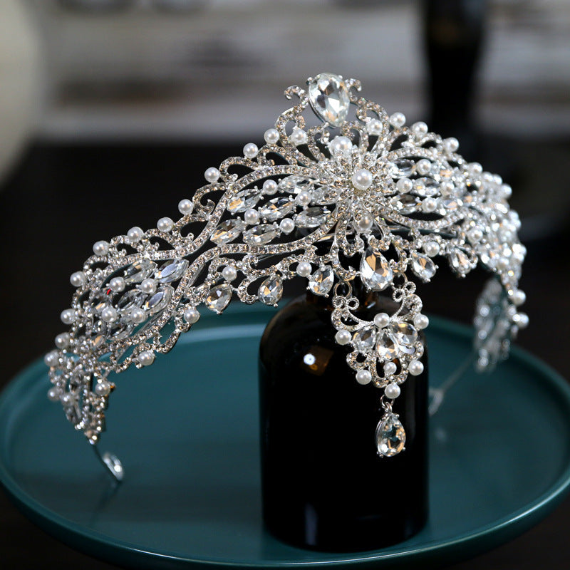 Baroque Bride Crown Fashion Headwear - Body By J'ne