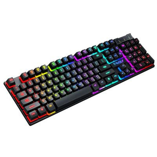 Gaming Usb Luminous Wired Keyboard - Body By J'ne
