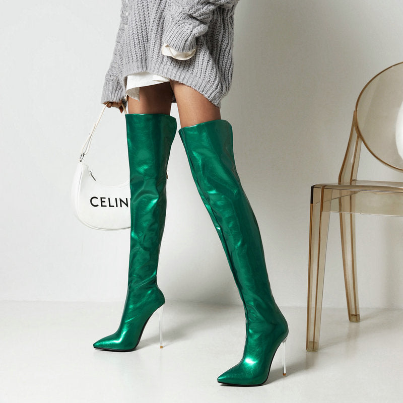 Luxe League Over-the-knee Boots - Body By J'ne