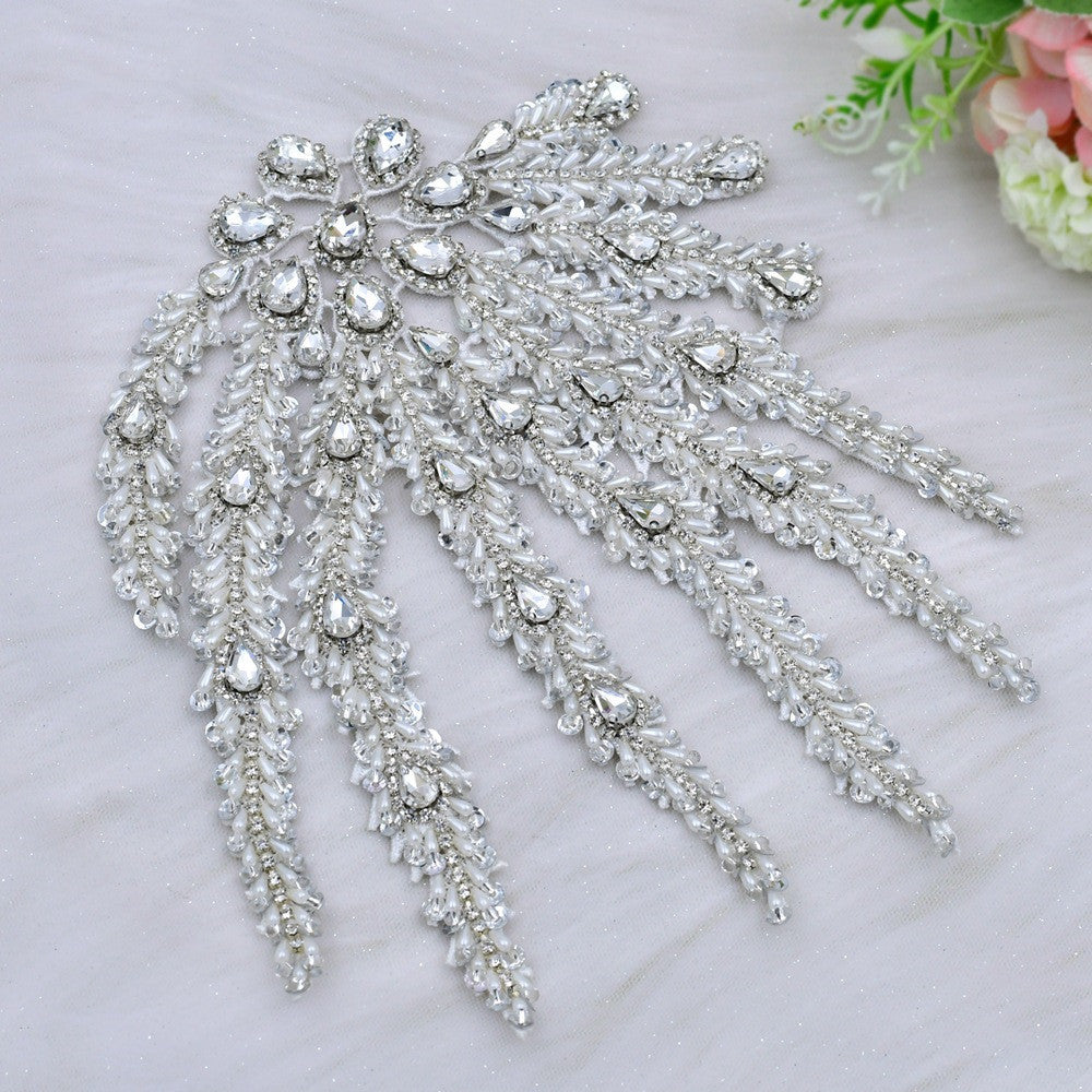 Maple Leaf Tassel Pearl Accessory For Shoulders - Body By J'ne