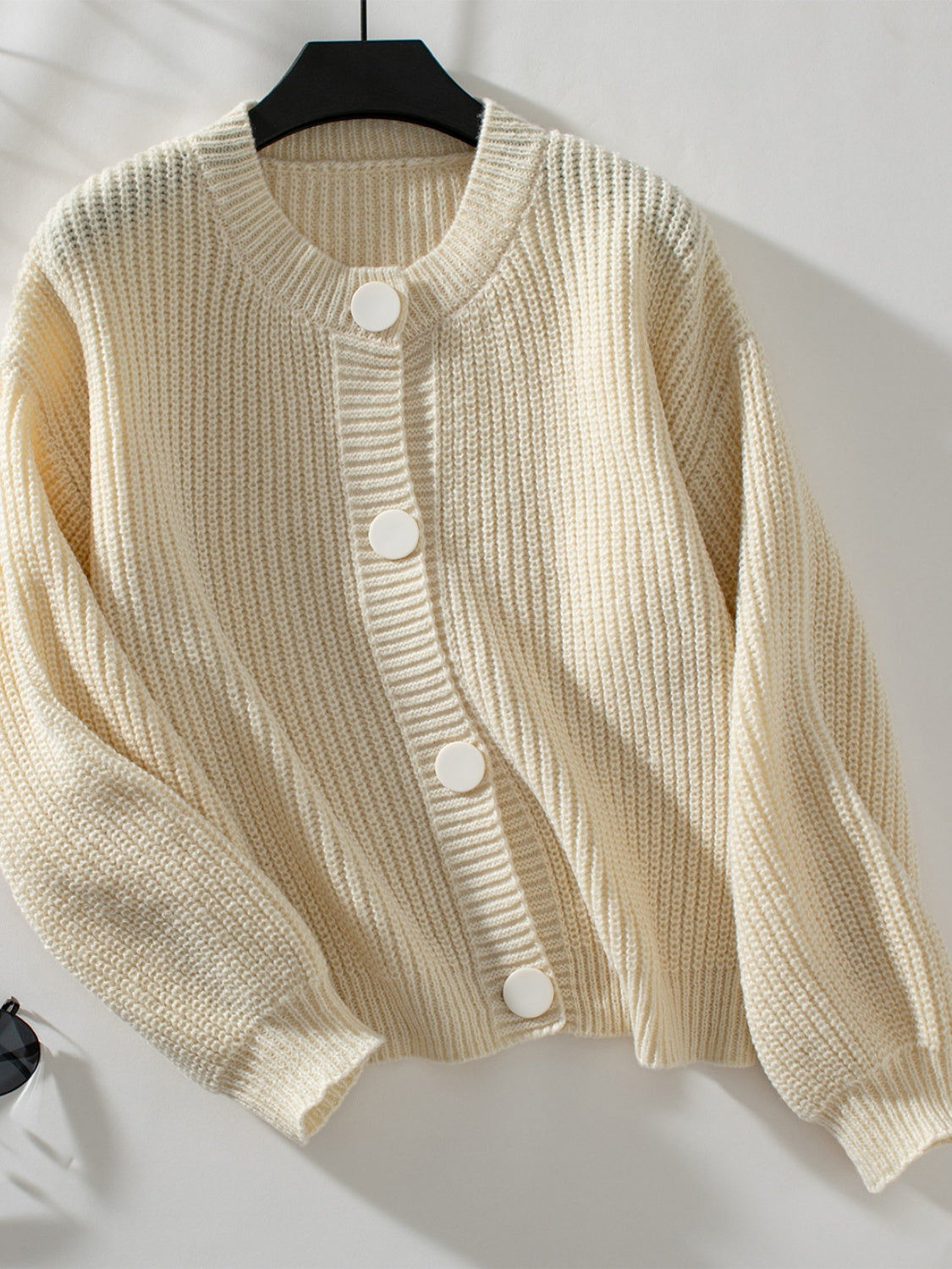 Button Down Long Sleeve Cardigan - Body By J'ne