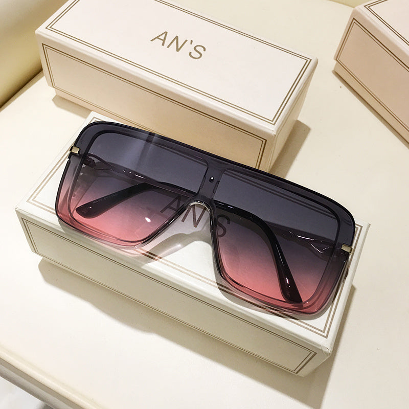 Integrated Large Frame Sunglasses - Body By J'ne