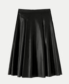 High Waist Skirt with Zipper