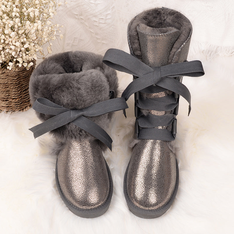 Beckham Faux Fur Snow Boots - Body By J'ne