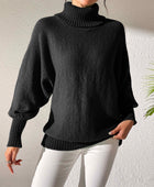 Turtleneck Long Sleeve Sweater