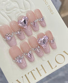 Handmade Princess French Armor Nails