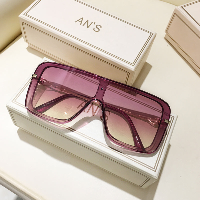 Integrated Large Frame Sunglasses - Body By J'ne