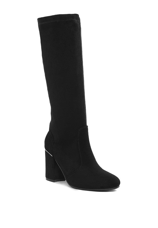Saloniki Microfiber Calf Boots - Body By J'ne