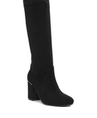 Saloniki Microfiber Calf Boots