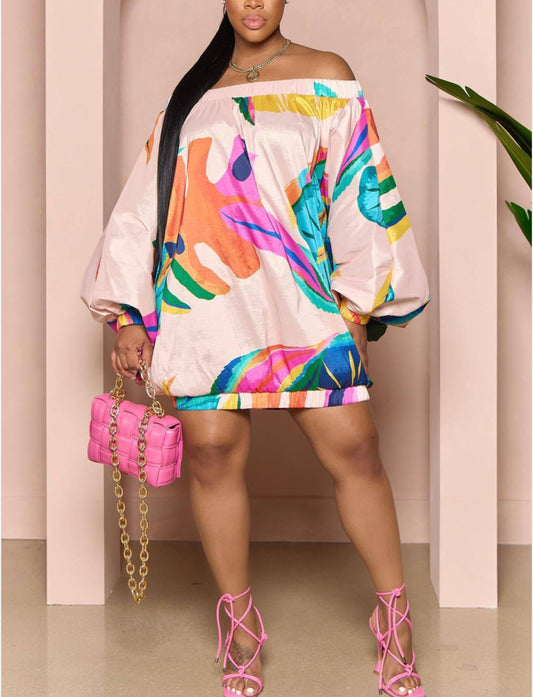 Summer Batwing Bubble Dress - Body By J'ne