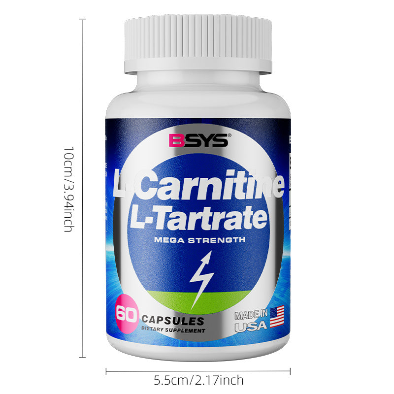 BSYS L-Carnitine L-Tartrate 60's - Body By J'ne