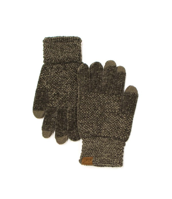CC Chenille Touch Gloves - Body By J'ne