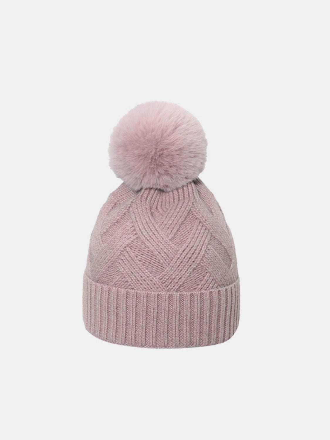 Roll Rim Hat with Pompom - Body By J'ne