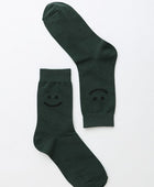 Smiley Face Crew Socks