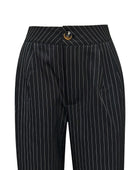 Striped Wide Leg Pants