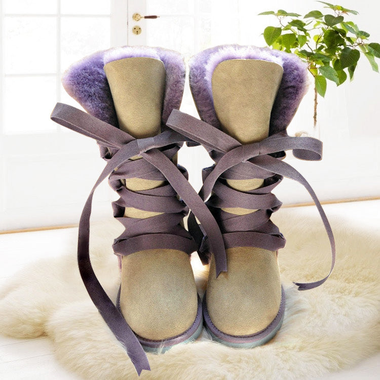 Beckham Faux Fur Snow Boots - Body By J'ne