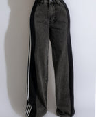 High Waist Straight Leg Trousers