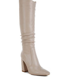 Yanir Slouchy Shaft Knee-High Boots