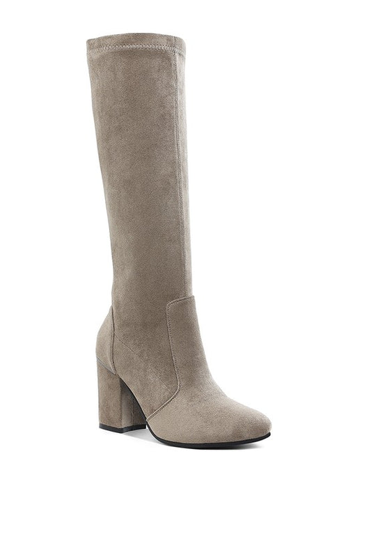 Saloniki Microfiber Calf Boots - Body By J'ne