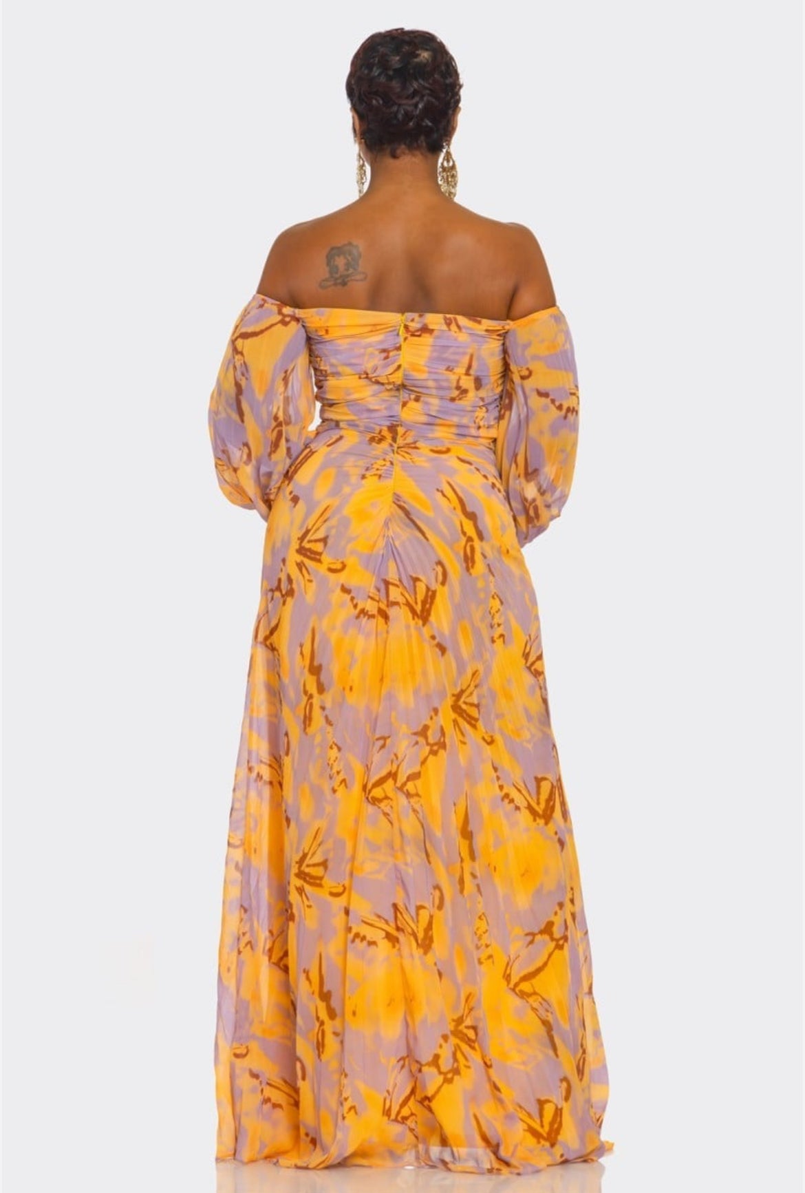 Champagne and Roses Maxi Dress - Body By J'ne
