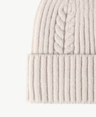 Cable-Knit Cuff Beanie