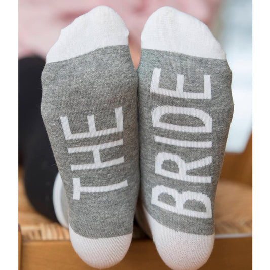 Bridesmaid Bride Cotton Socks - Body By J'ne