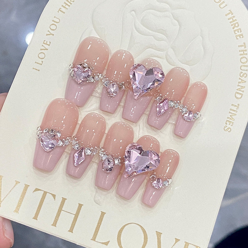 Handmade Princess French Armor Nails - Body By J'ne