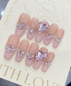 Handmade Princess French Armor Nails