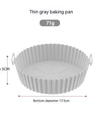 Air Fryer Silicone Food Grade Baking Tray - Body By J'ne