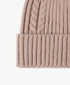 Cable-Knit Cuff Beanie