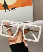 Thick Frame Square Anti-blue Light Glasses Frame