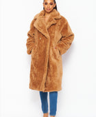 Quinn Faux Fur Teddy Bear Coat