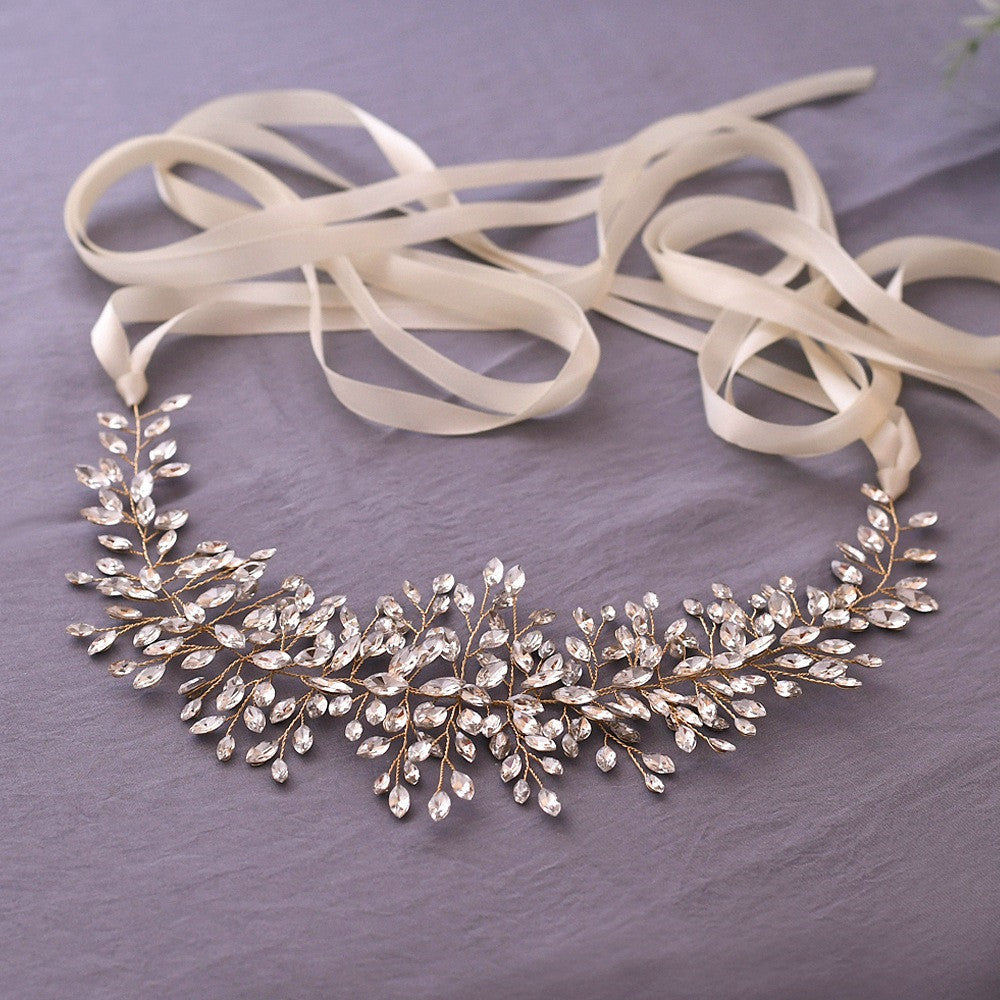 Luxury Rhinestone Girdle Belt - Body By J'ne