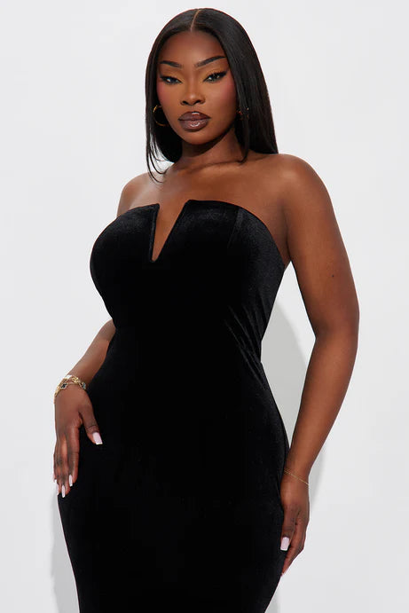 Celeste Velvet Maxi Dress