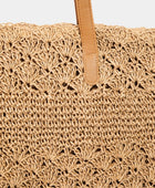 Fame Straw Braided Tote Bag - Body By J'ne