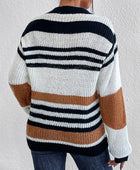 Striped Round Neck Sweater