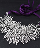 Handmade Waist Seal Belt Rhinestone