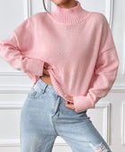 Turtleneck Long Sleeve Sweater