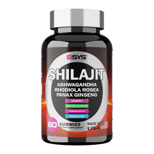 BSYS 8IN1 SHILAJIT GUMMIES 60'S - Body By J'ne
