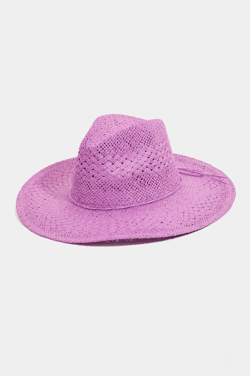 Straw Braided Sun Hat - Body By J'ne