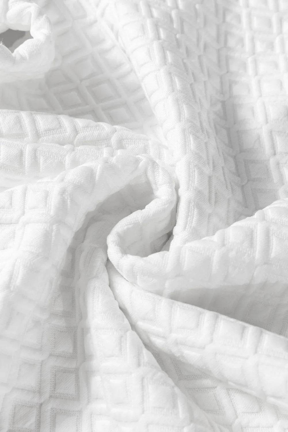 Textured Round Neck Long Sleeve Top - Body By J'ne