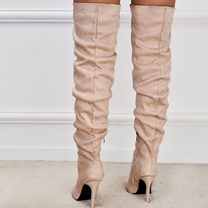 The Italy Over The Knee Boots - Body By J'ne