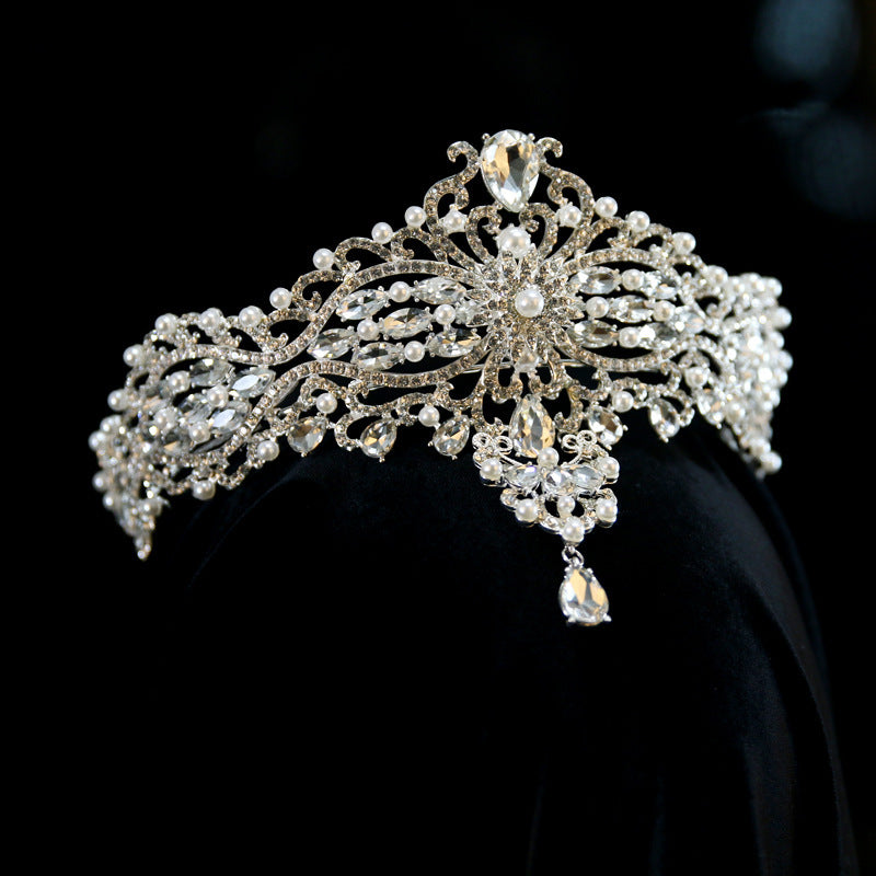 Baroque Bride Crown Fashion Headwear - Body By J'ne
